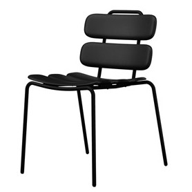 SEDUTA COLLETTIVITA' LEMON S/BRACCIOLI NERO UNISIT - LEM/NE