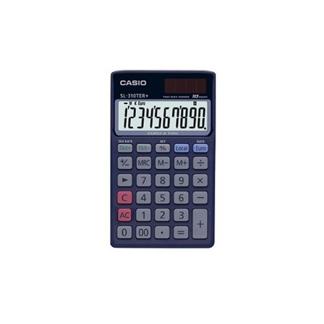 CALCOLATRICE TASCABILE CASIO SL-310TER+ - SL-310TER+-WA-EP