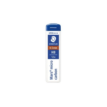 12 ASTUCCI DA 12 MINE 0.5MM MARSÂ®MICRO 250 05-HB STAEDTLER - 250 05-HB