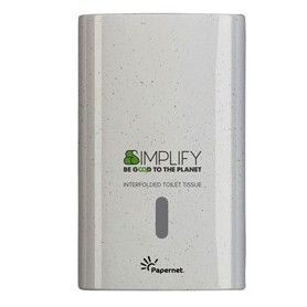 DISPENSER PER CARTA IGIENICA INTERFOGLIATA SIMPLIFY - 421334