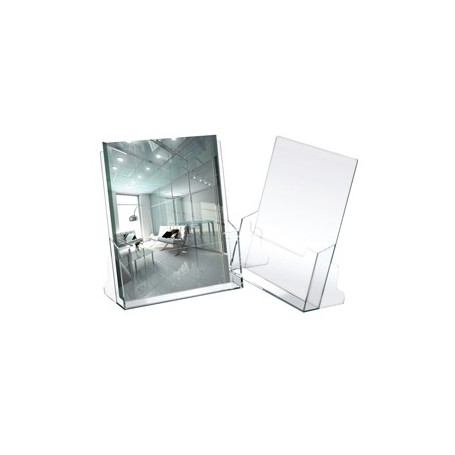 PORTADEPLIANT IN PLASTICA TRASPARENTE 23X25