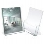 PORTADEPLIANT IN PLASTICA TRASPARENTE 23X25