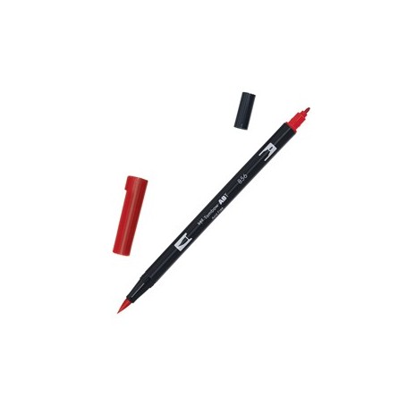 PENNARELLO TOMBOW ABT DUAL BRUSH 856 CHINESE RED - PABT-856