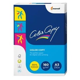CARTA BIANCA COLOR COPY A3 297X420MM 160GR 250FG MONDI - 6342
