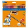 ASTUCCIO 24 MATITE EVOLUTION STRIPES COLORI ASSORTITE BIC - 9505251