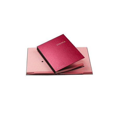 LIBRO FIRMA 14 PAGINE ROSSO 24X34CM 614-E FRASCHINI - 614E-ROS