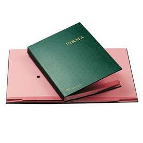 LIBRO FIRMA 14 PAGINE VERDE 24X34CM 614-E FRASCHINI - 614E-VER