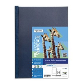 PORTALISTINI PERSONALIZZABILE UNOTI 30X42CM 24 BUSTE A3LIBRO SEI ROTA - 55312407