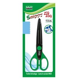 FORBICI SNIPPY ZIG-ZAG 17CM LAMA ACCIAIO 4339 LEBEZ - 4339
