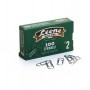 SCATOLA 100 FERMAGLI N.2 MM26 ZINCATI ANTIRUGGINE LEONE - FZ2