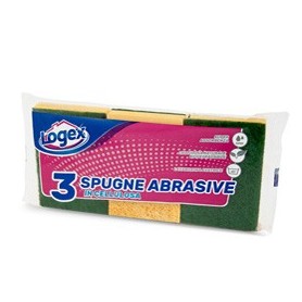 BLISTER 3 SPUGNE BIUSO LOGEX - 835LX