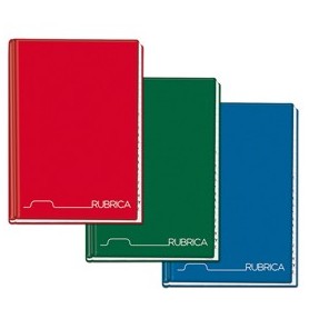 RUBRICA CARTONATO A5 150X205MM 48FG 1RIGO BLASETTI - 1370