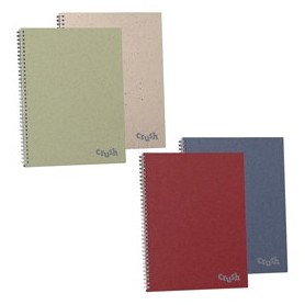 QUADERNO CRUSH SPIRALATO A4 60FG 80GR 5MM COLORI ASSORTITI FAVINI - A2958C4