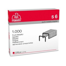 SCATOLA 1000 PUNTI S6 (23/6) IN ACCIAIO RO-MA - 1005400