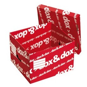 SCATOLA DOXDOX CON COPERCHIO 395X280X355MM REXEL - 1600175