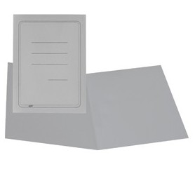 100 CARTELLINE SEMPLICI GRIGIO C/STAMPA 145GR - CG0113MFSXXAK09