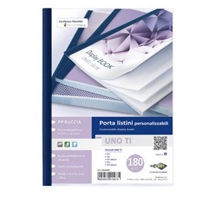 PORTALISTINI PERSONALIZZABILE UNOTI 22X30CM 180 BUSTE SEI ROTA - 55231807