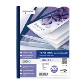 PORTALISTINI PERSONALIZZABILE UNOTI 22X30CM 200 BUSTE SEI ROTA - 55232007