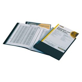 PORTALISTINI PERSONALIZZABILE DISPLAY 20BUSTE NERO - 40325-NE