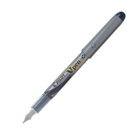 PENNA STILOGRAFICA NERO V-PEN SILVER PILOT - 7570