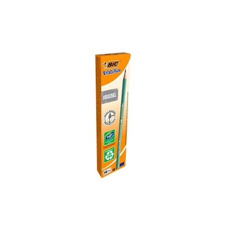 SCATOLA 12 MATITE ECOLUTIONSÂ¢EVOLUTIONÂ¢ GRAPHITE 650 HB BICÂ® - 8803112