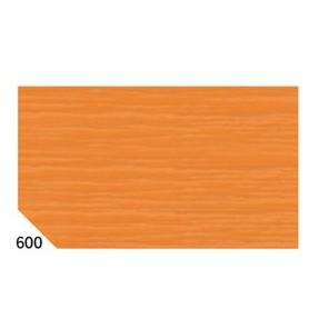 10RT CARTA CRESPA ARANCIONE 600 (50X250CM) 48GR/MÂ² REX SADOCH - KR363-600