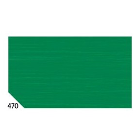 10RT CARTA CRESPA VERDE BANDIERA 470 (50X250CM) 48GR/MÂ² REX SADOCH - KR363-470