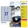 POLIESTERE ADESIVO L6011 ARGENTO 20FG A4 63