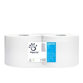 BOBINA PULIUNTO PAPERNET SUPER 800 WAVE GOFFRATO A ONDA - 244MT - 403770