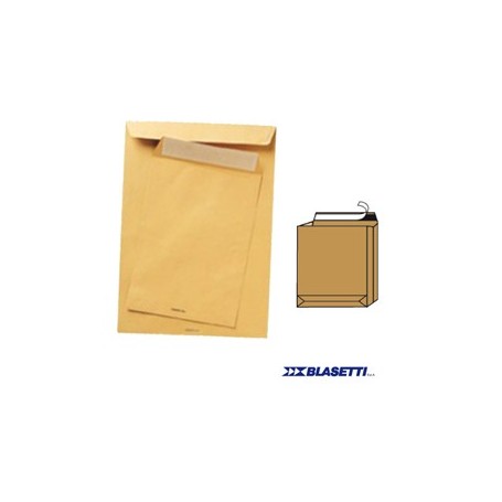 250 BUSTE A SACCO AVANA 250X353X40MM SOFFIETTI+FQ C/STRIP MONODEX - 935