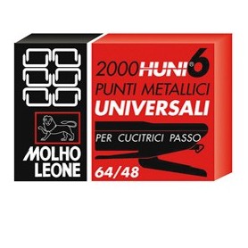 SCATOLA 2000 PUNTI UNIVERSALI 6/4 LEONE - 32548