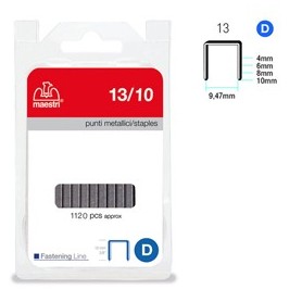 PUNTI 13/10 IN BLISTER DA 1120 P. RO-MA - 1110507