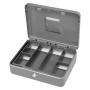 CASSETTA PORTAVALORI SECUR 20X16X9CM GRIGIO CHIARO - 21532AS