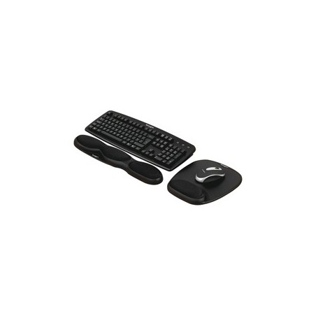 MOUSEPAD CON POGGIAPOLSI COMFORT GEL NERO KENSINGTON - 62386
