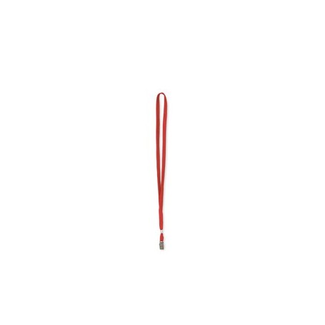 100 CORDONCINI ROSSO PER PORTANOME 49X1CM ART.31-093 - 31-093-R-B