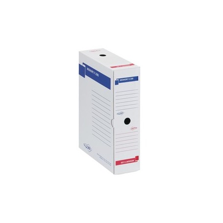 SCATOLA ARCHIVIO MEMORY X100 25X35CM DORSO 10CM SEI ROTA - 673210