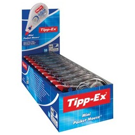 BOX 10 CORRETTORE A NASTRO MINI POCKET MOUSE 5MMX6MT TIPP-EX - 932564