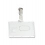 PORTABADGE RIGIDO POCKET L460 53X85MM C/CLIP IN PLASTICA - L460