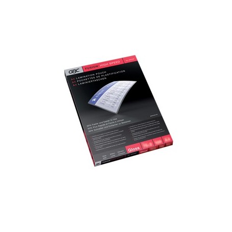 SCATOLA 25 POUCHES 2X75MIC 228X303MM A4+ PRE-FORATA GBC - 3747515