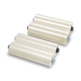 2 BOBINE FILM X PLASTIFICAZIONE 305MMX75MT 75MIC. LUCIDO - 3400927EZ