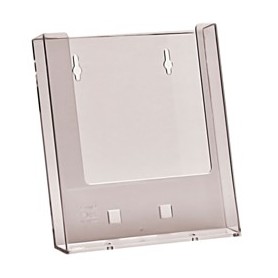 PORTA DEPLIANT A5 DA PARETE TRASPARENTE - 1002050
