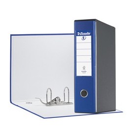 REGISTRATORE EUROFILE G55 BLU DORSO 8CM F.TO PROTOCOLLO ESSELTE - 390755050