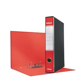 REGISTRATORE OXFORD G82 ROSSO DORSO 5CM F.TO COMMERCIALE ESSELTE - 390782160