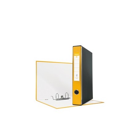 REGISTRATORE EUROFILE G52 GIALLO DORSO 5CM F.TO COMMERCIALE ESSELTE - 390752090