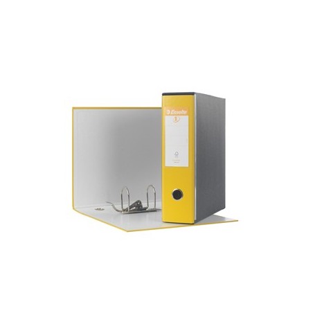 REGISTRATORE EUROFILE G53 GIALLO DORSO 8CM F.TO COMMERCIALE ESSELTE - 390753090