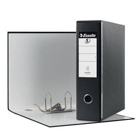 REGISTRATORE EUROFILE G53 NERO DORSO 8CM F.TO COMMERCIALE ESSELTE - 390753130