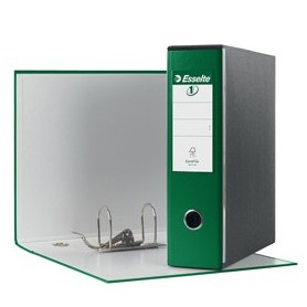 REGISTRATORE EUROFILE G53 VERDE DORSO 8CM F.TO COMMERCIALE ESSELTE - 390753180