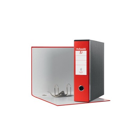 REGISTRATORE EUROFILE G53 ROSSO DORSO 8CM F.TO COMMERCIALE ESSELTE - 390753160