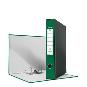 REGISTRATORE EUROFILE G54 VERDE DORSO 5CM F.TO PROTOCOLLO ESSELTE - 390754180
