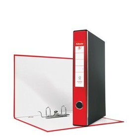 REGISTRATORE EUROFILE G54 ROSSO DORSO 5CM F.TO PROTOCOLLO ESSELTE - 390754160